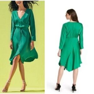 NWT Cushnie for Target Women’s Wrap Emerald Green Dress Size: 8